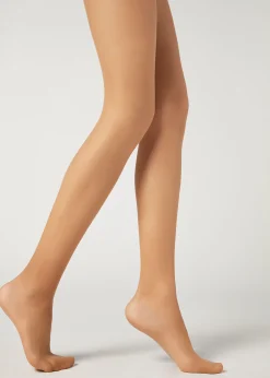 Sheer Tights^Calzedonia 40 Denier Action Tights Medium 582 - Nude 6 - Elisir/Caramel