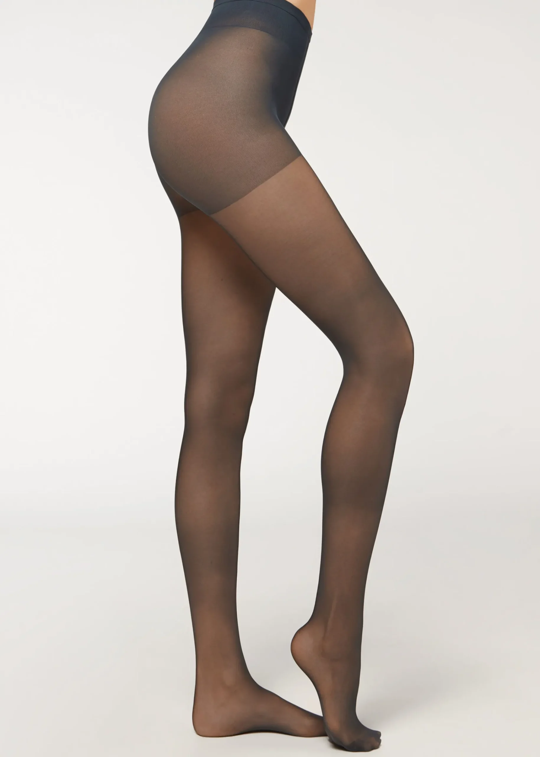 Sheer Tights^Calzedonia 40 Denier Action Tights Medium 016 - Blue