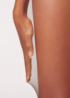 Sheer Tights^Calzedonia 40 Denier Action Tights Medium 038 - Nude 11 - Moka