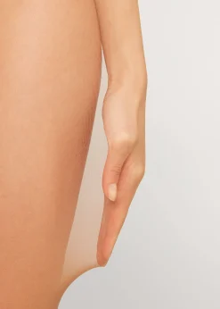 Sheer Tights^Calzedonia 20 Denier Essential Invisible Tights 582 - Nude 6 - Elisir/Caramel
