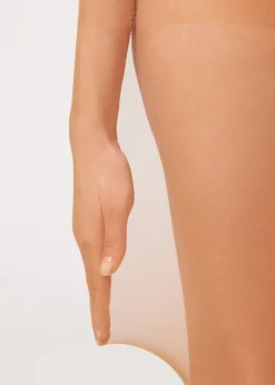 Sheer Tights^Calzedonia 20 Denier Essential Invisible Tights 315 - Nude 7 - Bronze