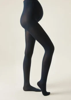 Opaque Tights^Calzedonia 60 Denier Maternity Tights 016 - Blue