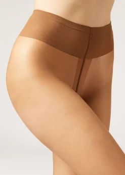 Sheer Tights^Calzedonia 8 Denier Resistant Sheer Tights 1287 - Nude 8 - Tropical