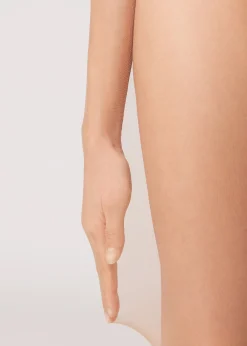 Sheer Tights^Calzedonia 20 Denier Seamless Totally Invisible Sheer Tights 3281 - Nude 3 - Seta