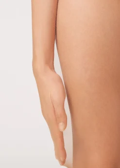 Sheer Tights^Calzedonia 20 Denier Seamless Totally Invisible Sheer Tights 582 - Nude 6 - Elisir/Caramel