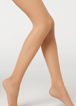 Sheer Tights^Calzedonia 20 Denier Sheer Matt Tights 582 - Nude 6 - Elisir/Caramel