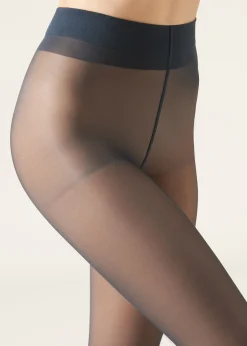 Sheer Tights^Calzedonia 30 Denier Sheer Shaping Tights With Control Top 016 - Blue