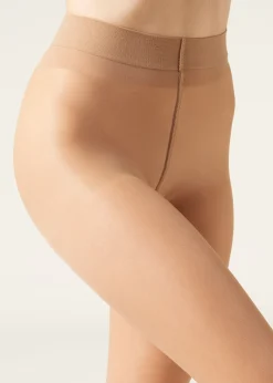 Sheer Tights^Calzedonia 30 Denier Sheer Shaping Tights With Control Top 009 - Nude 6 - Elisir/Caramel