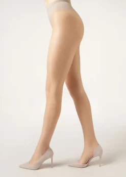 Sheer Tights^Calzedonia 20 Denier Sheer Tights 2245 - Pearl Grey