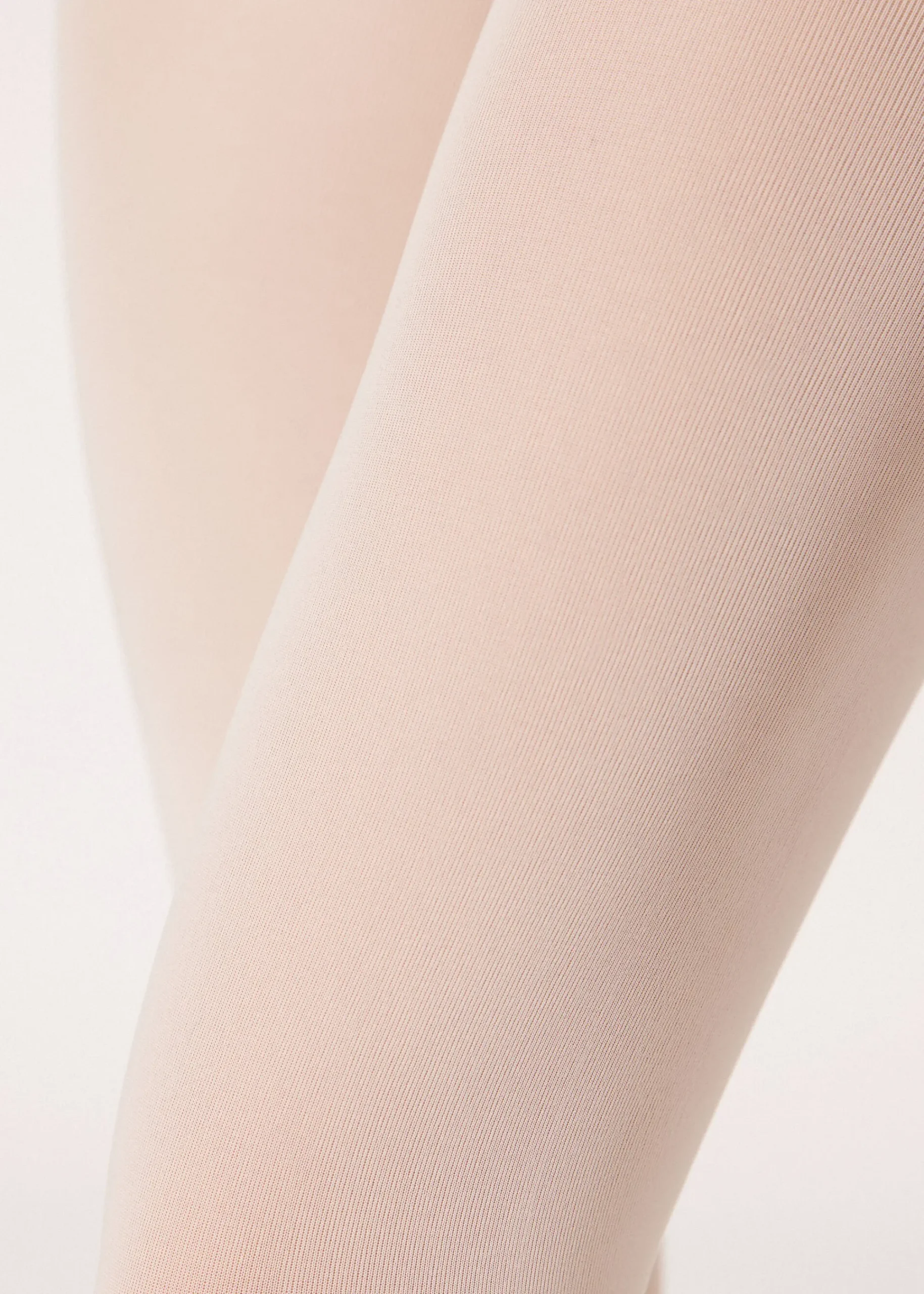 Patterned Tights^Calzedonia 50 Denier Total Comfort Soft Touch Tights 062 - Ivory
