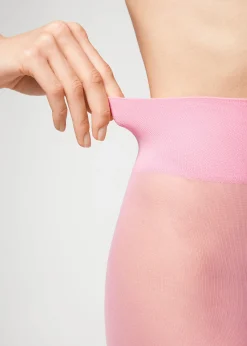 Opaque Tights^Calzedonia 30 Denier Total Comfort Soft Touch Tights 5217 - Bubble Pink