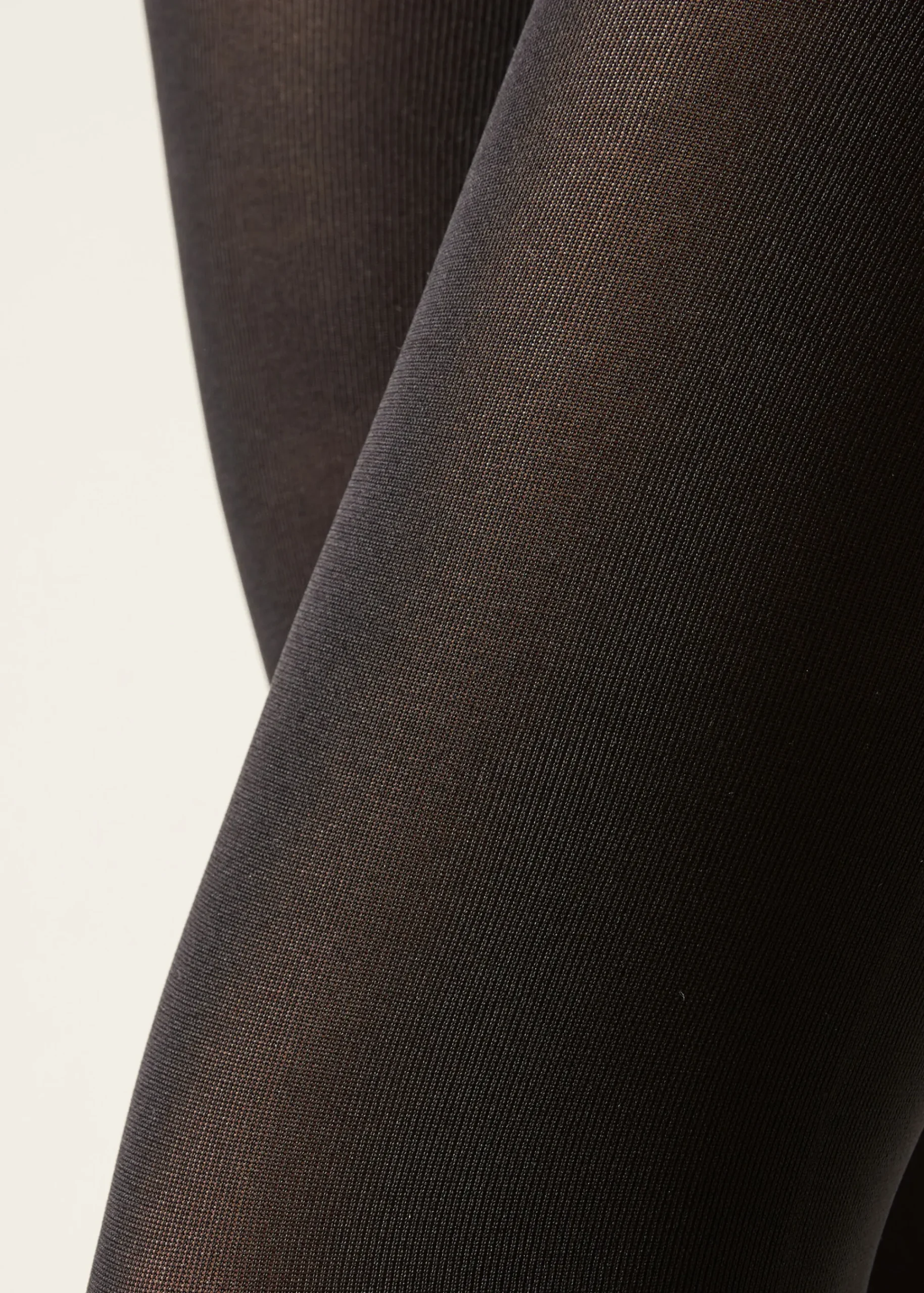 Opaque Tights^Calzedonia 100 Denier Total Comfort Soft Touch Tights 019 - Black