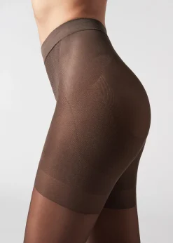 Sheer Tights^Calzedonia 30 Denier Total Shaper Sheer Tights 038 - Nude 11 - Moka