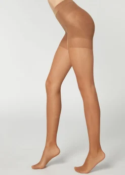 Sheer Tights^Calzedonia 15 Denier Total Shaper Sheer Tights 1287 - Nude 8 - Tropical