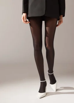 Opaque Tights^Calzedonia 30 Denier Totally Invisible Tights 019 - Black