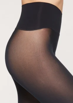 Opaque Tights^Calzedonia 50 Denier Totally Invisible Tights 016 - Blue
