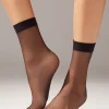 Sheer Socks^Calzedonia 8 Denier Ultra Sheer Socks 019 - Black