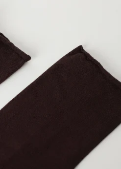 Short Socks^Calzedonia Ankle Socks With Cashmere 745 - Brown