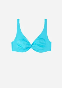 Bikini^Calzedonia Balconette Bikini Top Indonesia 616C - Turquoise Green