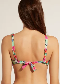 Bikini^Calzedonia Balconette Bikini Top Malibu 638C - Butterfly Patterns