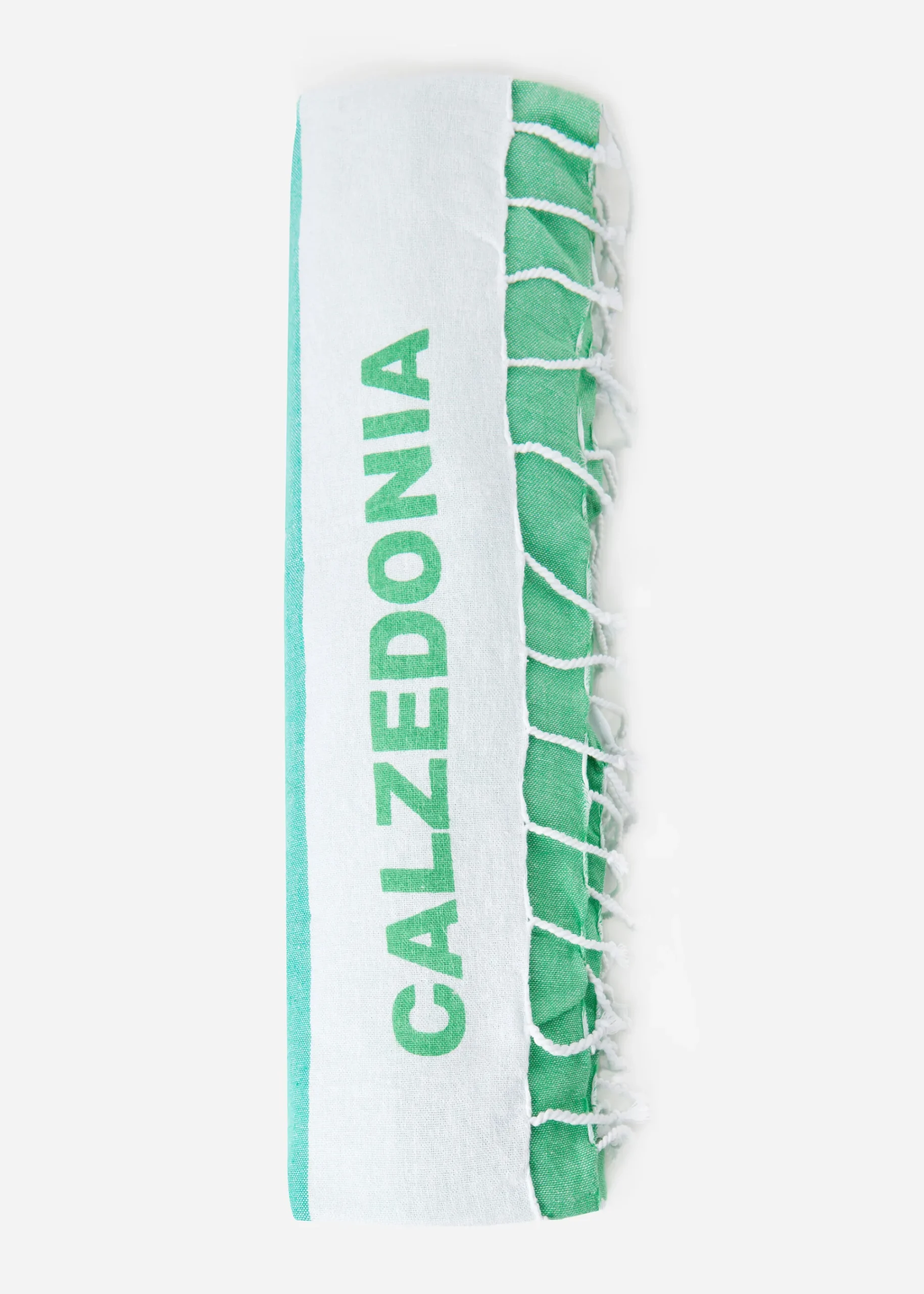 Accessories^Calzedonia Beach Towel With Logo 725C - Righe Iconic Green