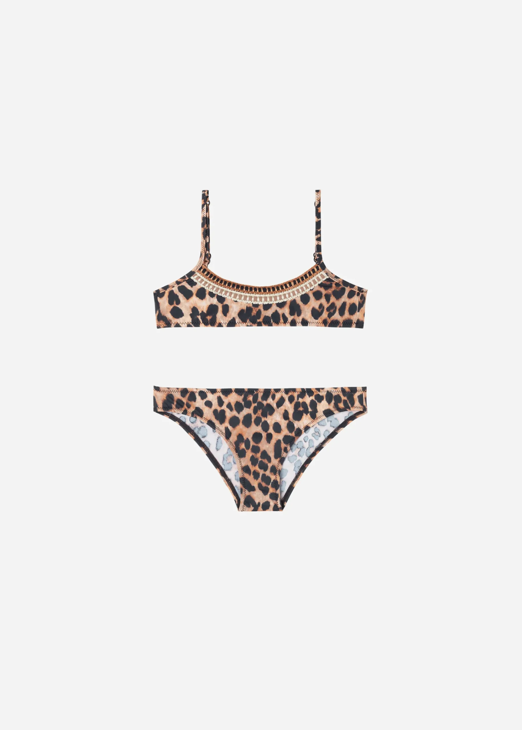 Swimwear And Bikinis^Calzedonia Bikini Animal Print Girls' Bilbao 686C - Animal Print