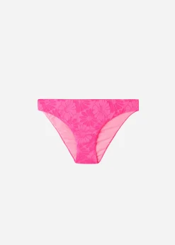 Bikini^Calzedonia Bikini Bottoms Antibes 639C - Bright Pink Flowers