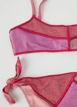 Swimwear And Bikinis^Calzedonia Bikini Girls' Lisbona 692C - Patchwork Pink