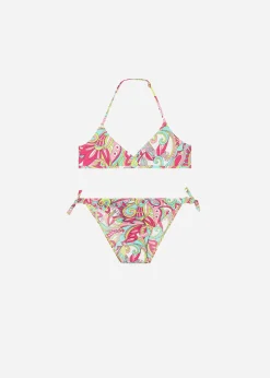 Swimwear And Bikinis^Calzedonia Bikini Girls' Londra 517C - Geometric Print