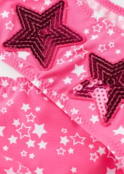 Swimwear And Bikinis^Calzedonia Bikini Stars Girls' Jam 720C - Pink Stars