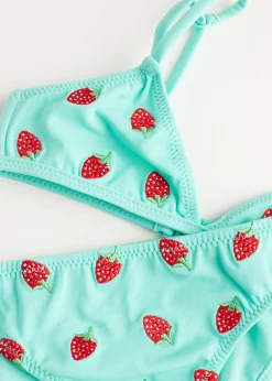 Swimwear And Bikinis^Calzedonia Bikini Strawberry Girls' Elsa 718C - Strawberries