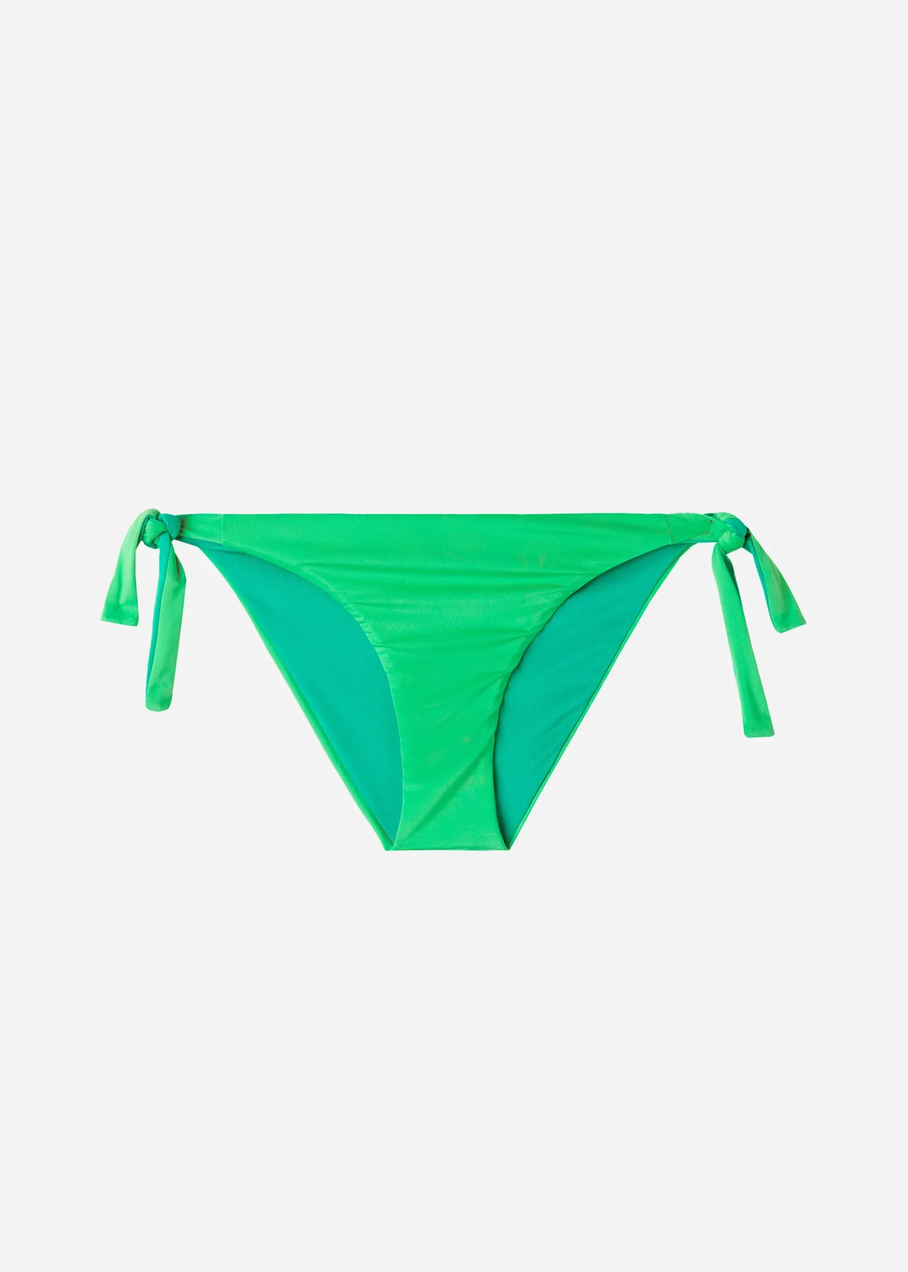 Bikini^Calzedonia Bow Bikini Bottoms Indonesia 615C - Shiny Green