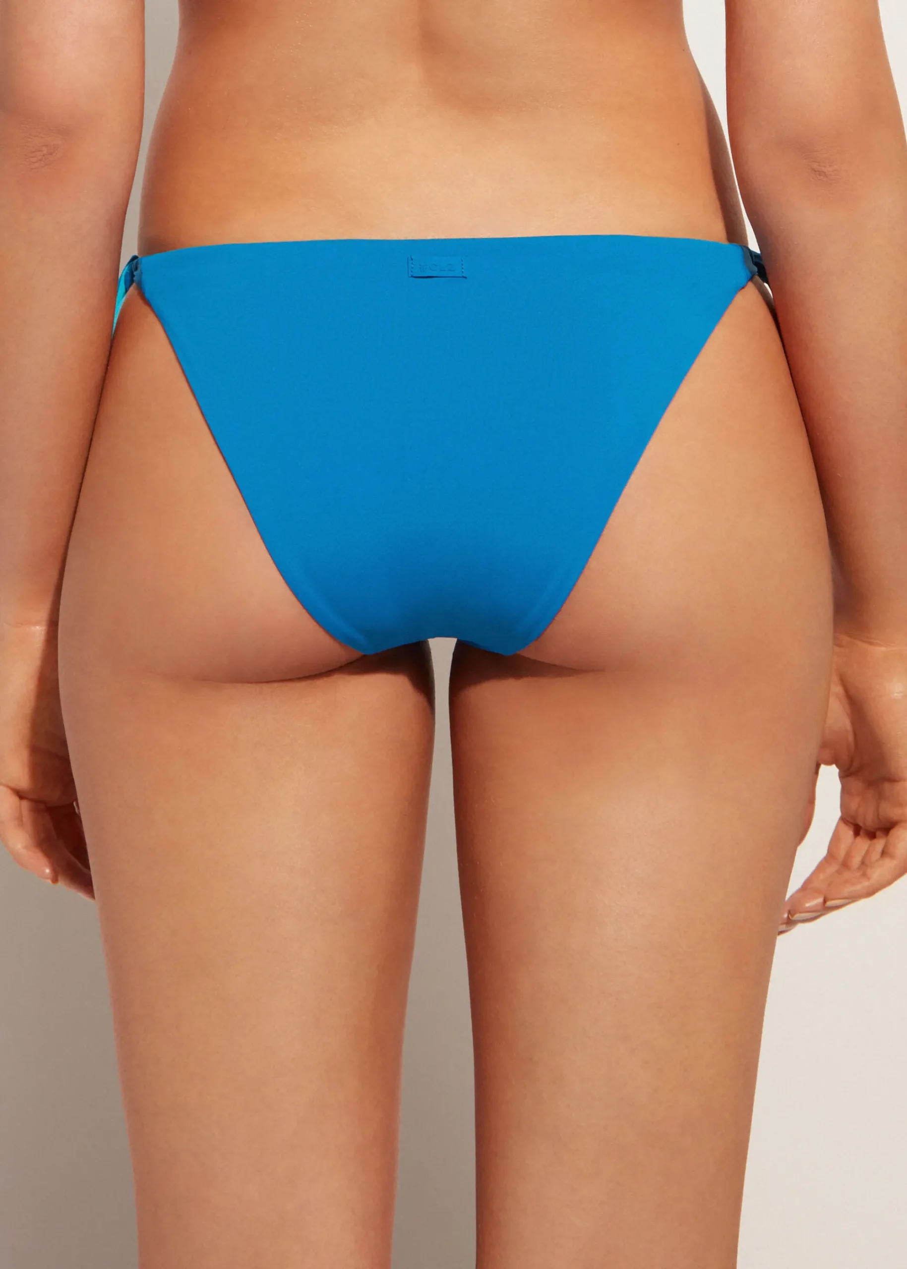 Bikini^Calzedonia Bow Bikini Bottoms Indonesia 681C - Electric Blue