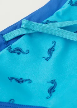 Swimwear^Calzedonia Boy's Swimming Trunks Malindi 661C - Seahorse Pattern