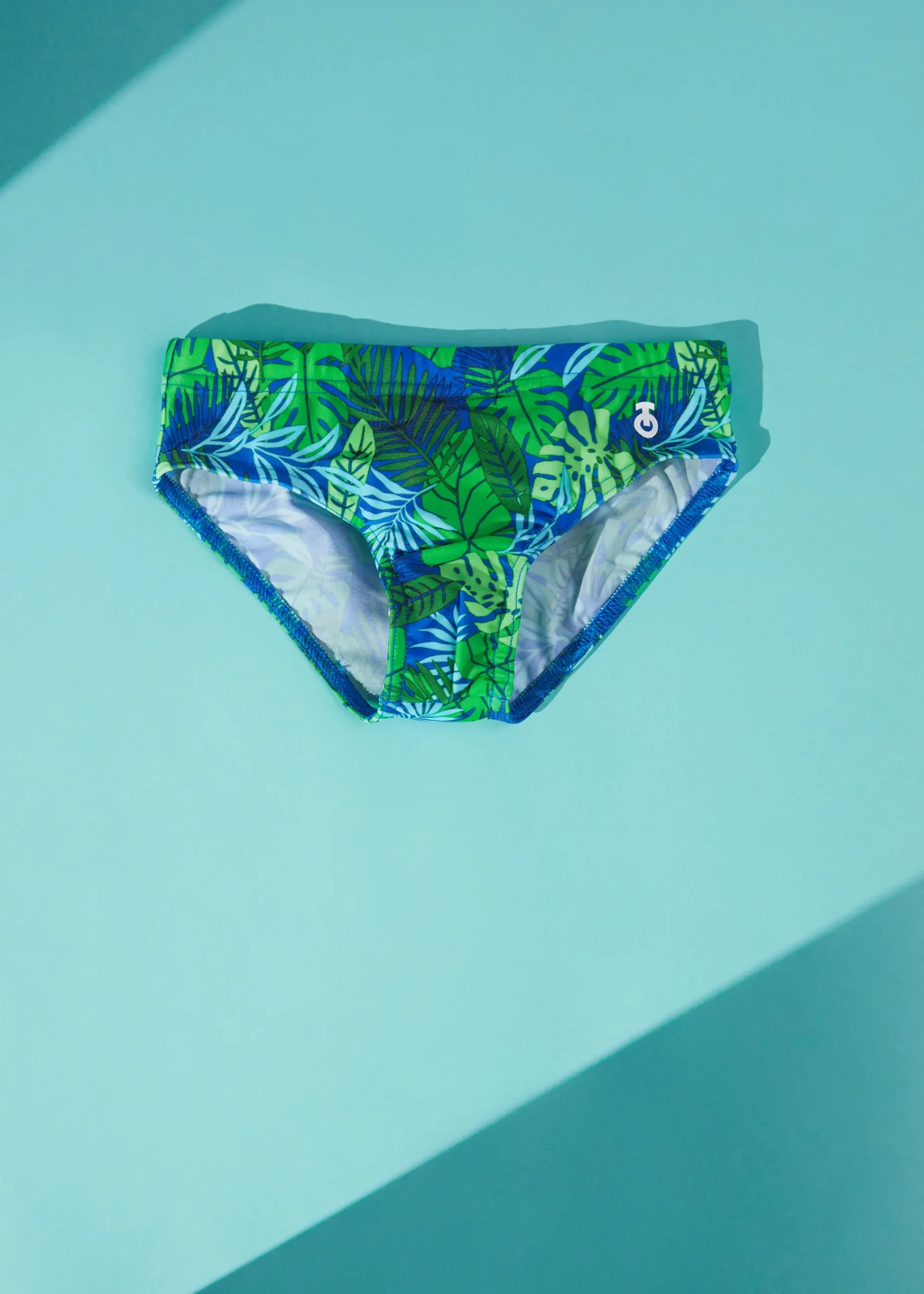 Swimwear^Calzedonia Boys' Swimming Trunks Rio 677C - Leaf Pattern