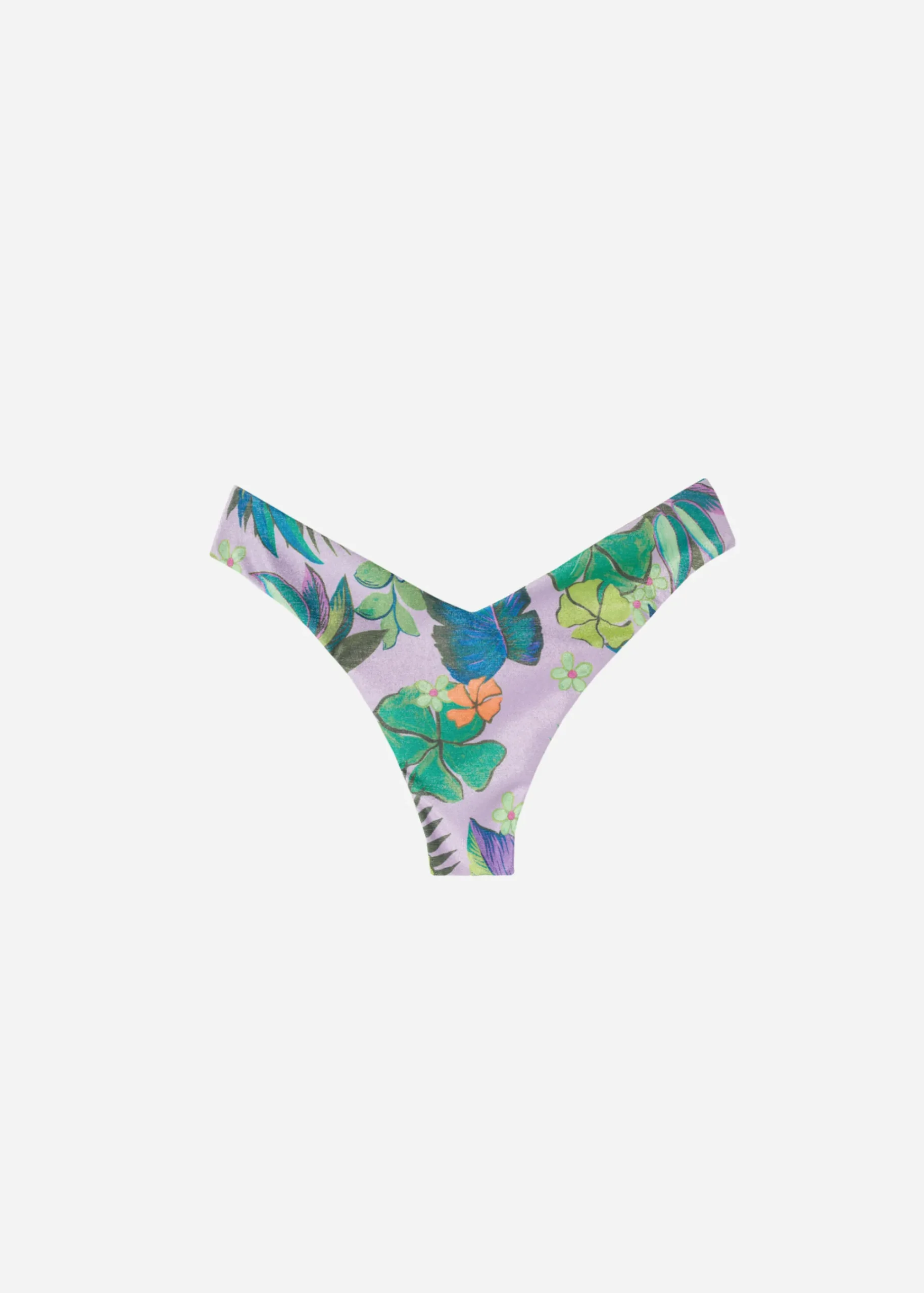 Bikini^Calzedonia Brasilia High-Leg Brazilian Bikini Bottoms 477C - Tropical Lilac