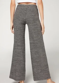 Leggings^Calzedonia Cashmere Palazzo Leggings 4937 - Grigio Medio Mel