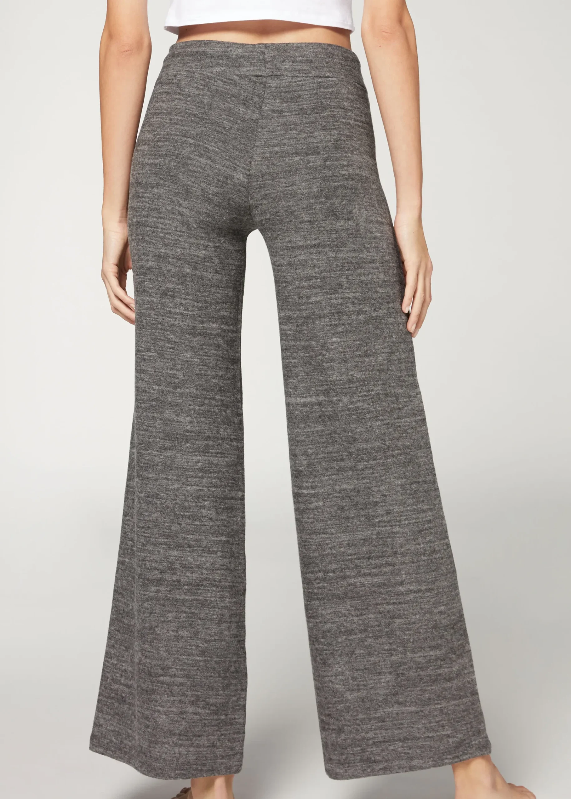 Leggings^Calzedonia Cashmere Palazzo Leggings 4937 - Grigio Medio Mel