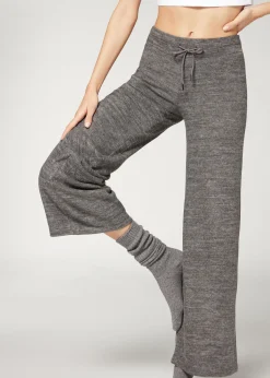 Leggings^Calzedonia Cashmere Palazzo Leggings 4937 - Grigio Medio Mel