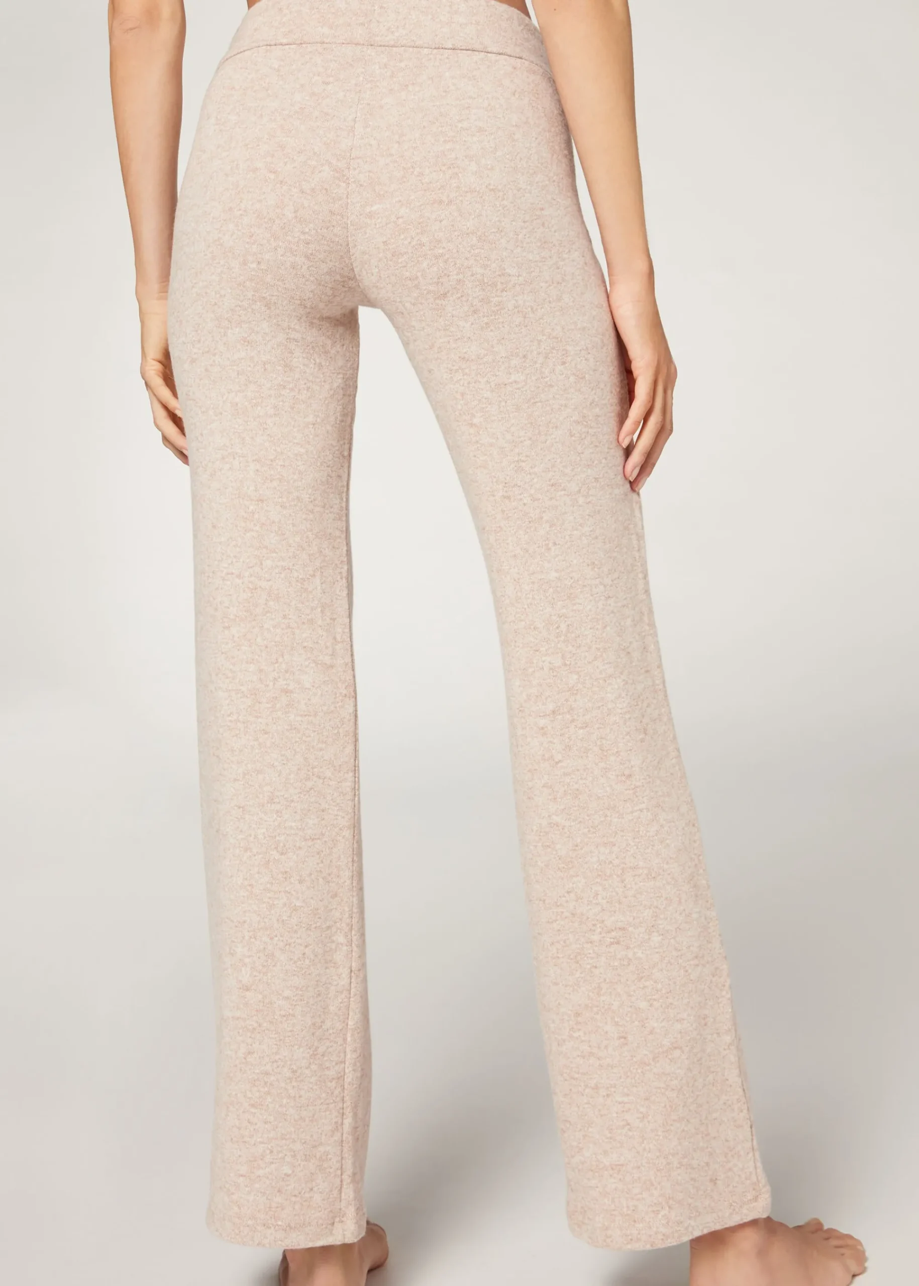 Trousers^Calzedonia Cashmere Straight Leggings 4938 - Light Natural Blend