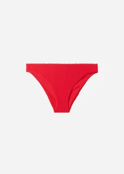 Bikini^Calzedonia Chevron Bikini Bottoms Casablanca 630C - Summer Red 3D