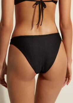 Bikini^Calzedonia Chevron Bikini Bottoms Casablanca 627C - Black 3D