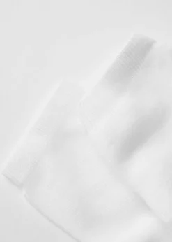 Short Socks^Calzedonia Children's Short Cotton Socks With Fresh Feet Breathable Material 001 - White