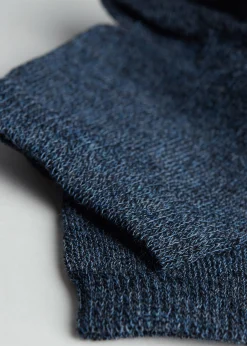 Short Socks^Calzedonia Children's Short Light Cotton Socks 218 - Denim Blue Blend