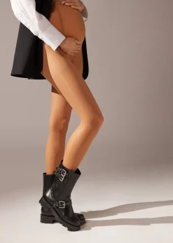 Premaman^Calzedonia Collant Maternity 30 315 - Nude 7 - Bronze