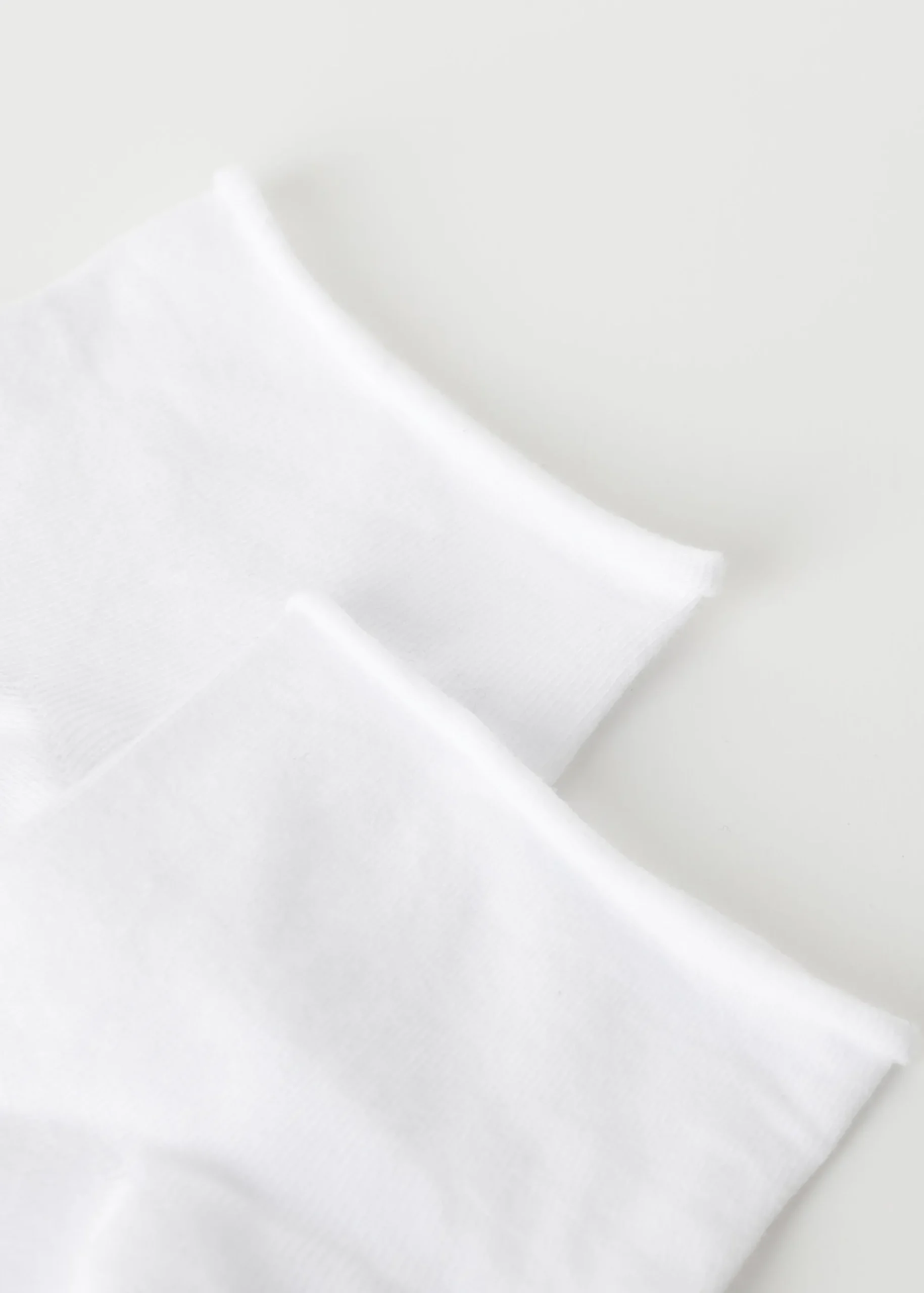 Short Socks^Calzedonia Cotton Bandless Short Socks 001 - White