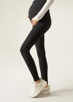 Leggings^Calzedonia Cotton Maternity Leggings 019 - Black