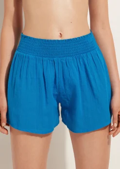 Beachwear^Calzedonia Cotton Shorts 681C - Electric Blue