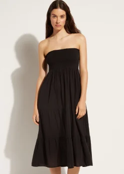 Beachwear^Calzedonia Cotton Skirt Dress 06 - Black