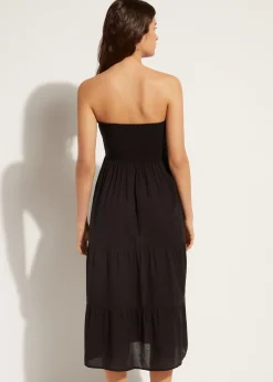 Beachwear^Calzedonia Cotton Skirt Dress 06 - Black